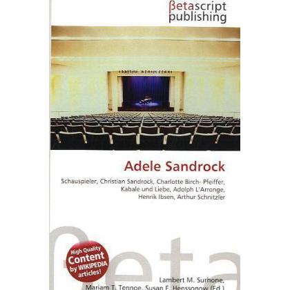 Adele Sandrock, Fachbücher