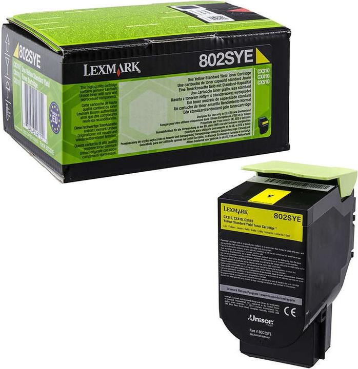 Produktbild Lexmark 80c2syey (Y)