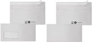 Actual product image Mailmedia Recycled envelope, DIN long, pressure-sensitive adhesive (DL)