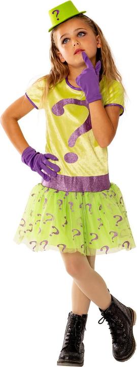 Produktbild Batman Kostüm ‘” ’Riddler“ Mädchen (140)