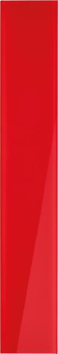Actual product image Magnetoplan MAGNETOP. Design glass board 13400006 intense red 100x600mm (10 x 60 cm)
