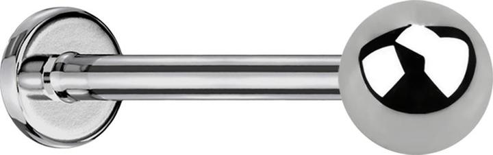 Image du produit Star Piercing Steriles Micro Threadless Labret silber mit Kugel (sans laiton, Titane)