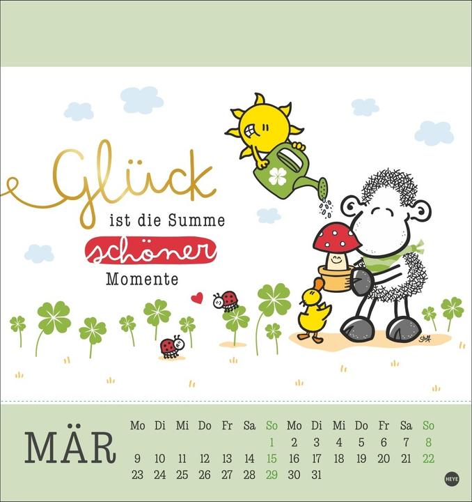 Produktbild sheepworld Postkartenkalender 2026 (16 x 17 cm, Harter Einband, Deutsch)