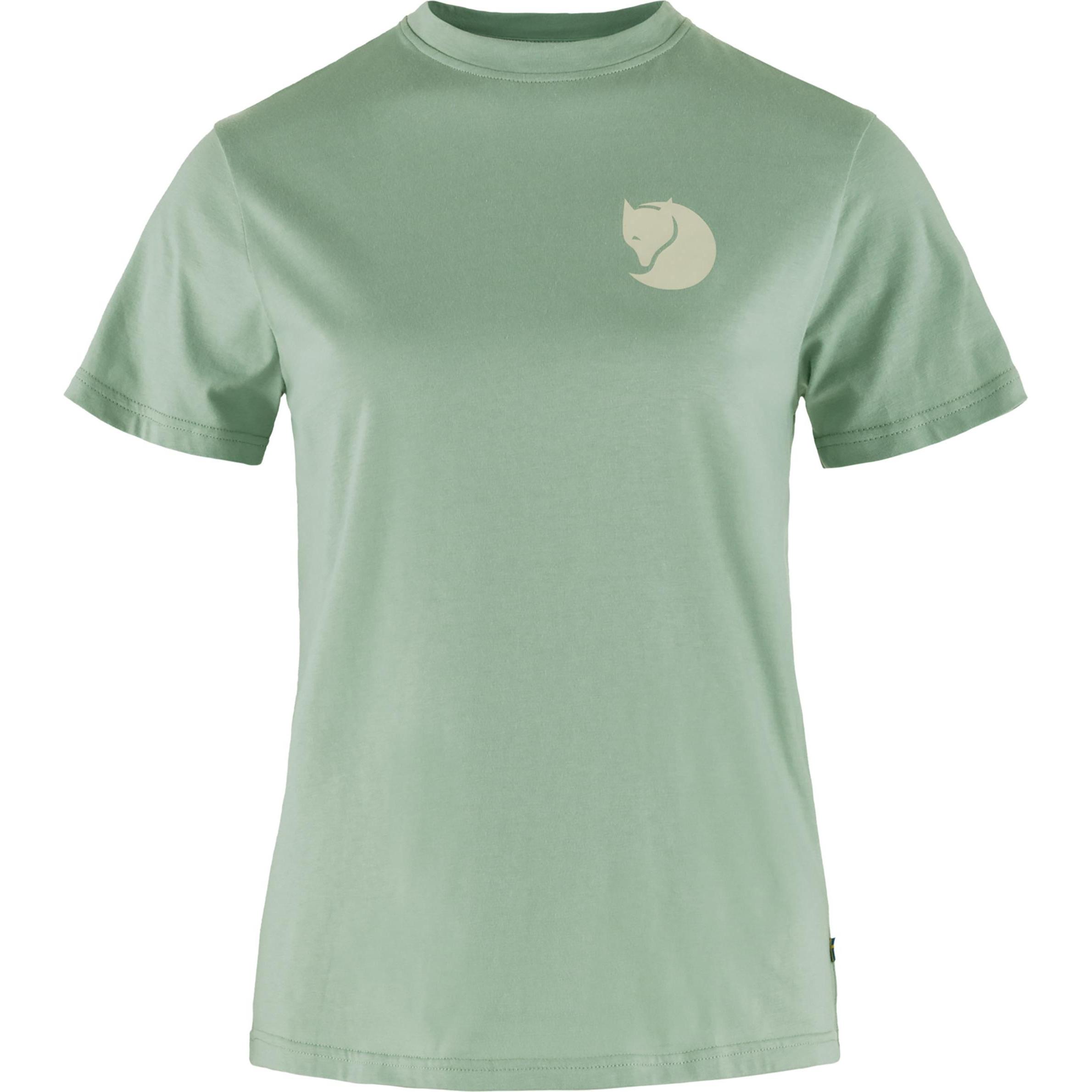 Fjällräven, Damen, Shirt, Women's Fox Boxy Logo Tee, Grün, (L)