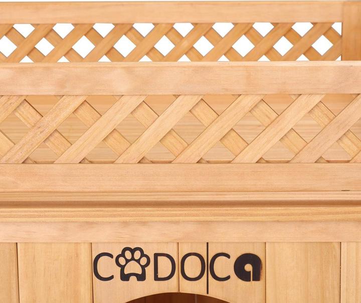 Produktbild Cadoca Katzenhaus (Hundezelt)