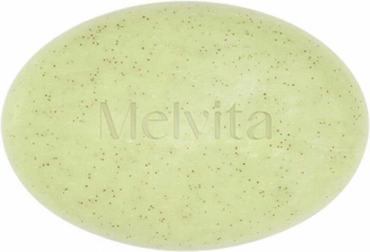 Actual product image Melvita L'Or Végétal Smoothing Exfoliating Body Soap (Hard soap)
