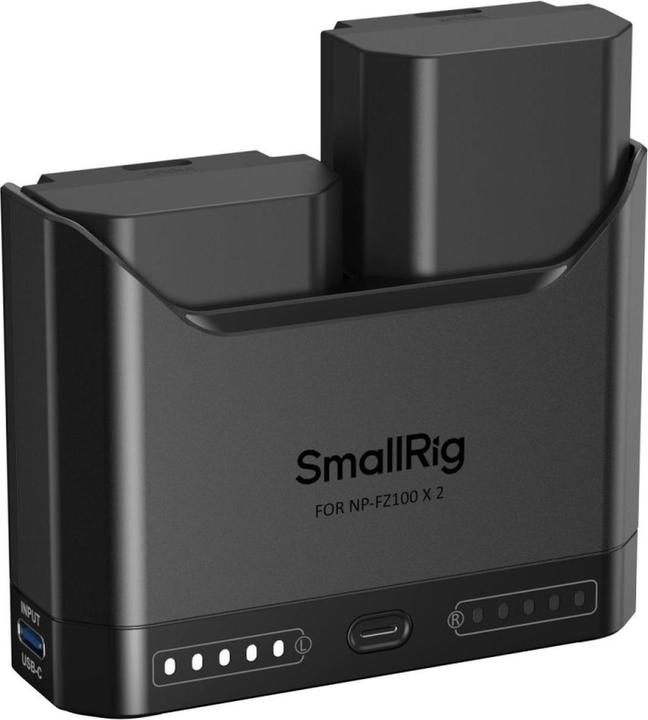 Image du produit SmallRig 5483 Kit de charge turbo pour NP-FZ100 (Batterie de l'appareil photo, Chargeur de batterie d'appareil photo)