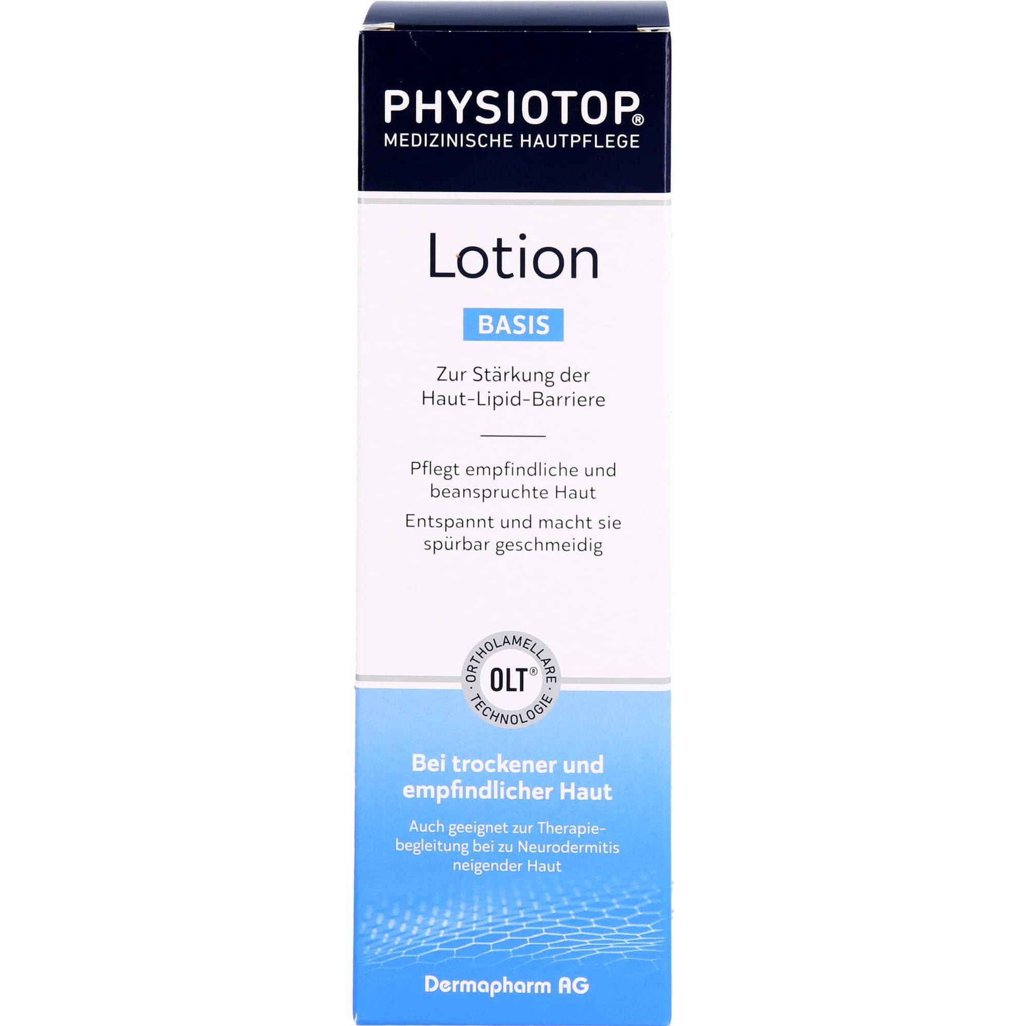 Thumbnail - Dermapharm, Bodylotion, Physiotop Basis Lotion, 200 ml LOT (200 ml)