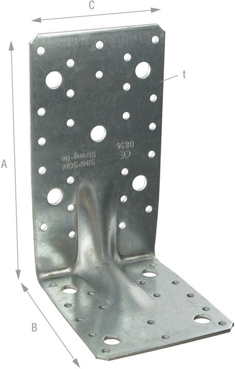 Actual product image Simpson Sst 8687217+18 (Angle connector, 1 pcs.)