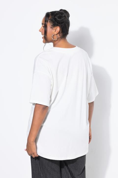 Immagine prodotto Studio Untold T-shirt dal taglio oversize con scritta e stampa (42, 44)