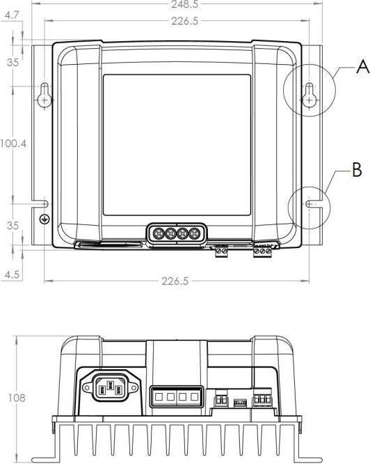Immagine prodotto Victron Energy Phoenix Smart IP43 Caricabatterie 12/30 (3) - 120-240V (12V, 30 A)
