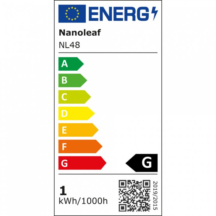 Energy Label Nanoleaf Shapes black mini Triangles exp. Pack 10 pk
