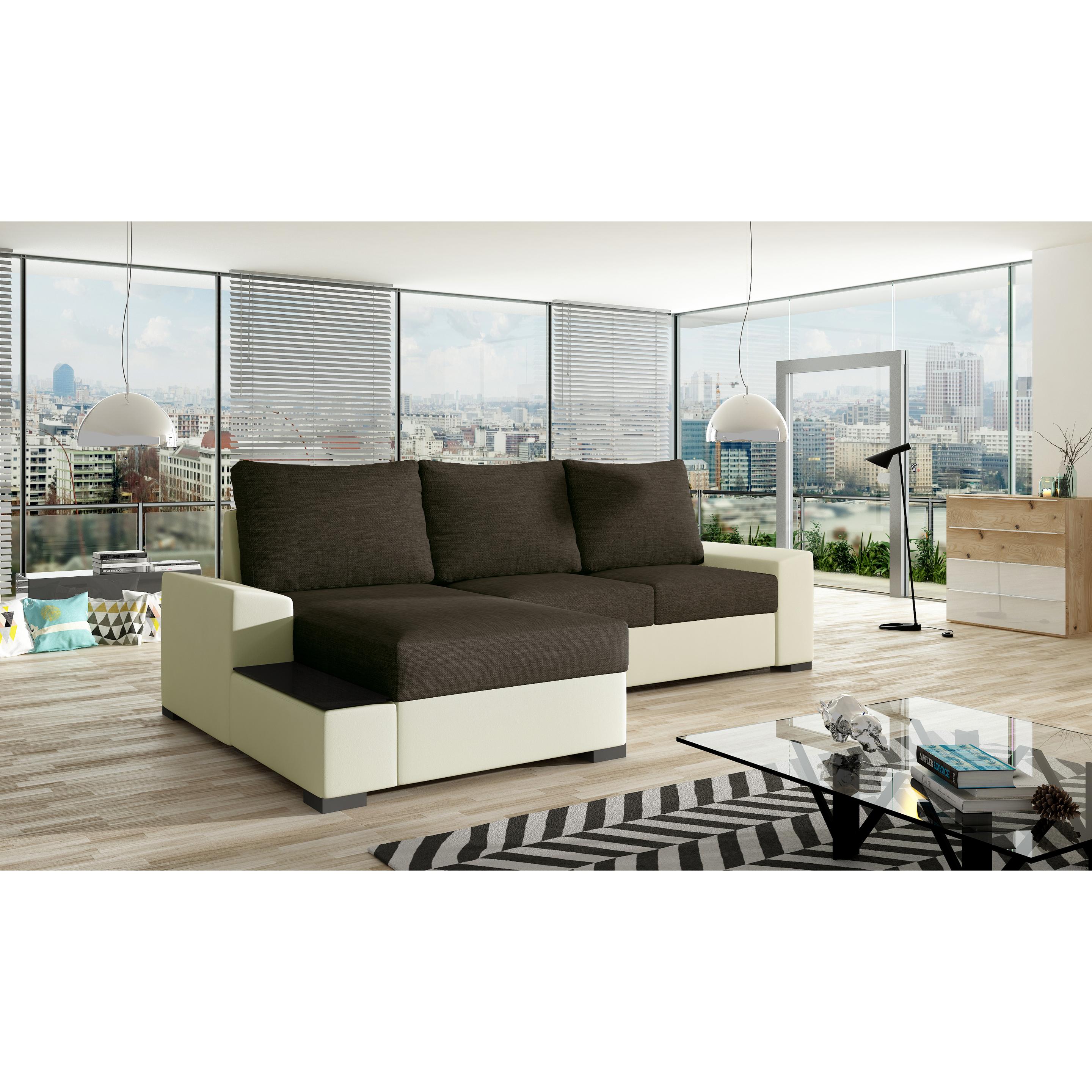 ELTAP, Sofa, Negro (Ecksofa, 3-Sitzer, Bettsofa)