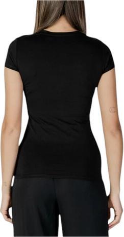 Produktbild Guess Damen T-Shirt Dreieck Ombre Schwarz (M)