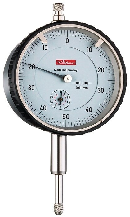 Produktbild Käfer Messuhr M2T B 10 mm Ablesung 0,01 mm Ziffernblattbezifferung beids. 0-50-0