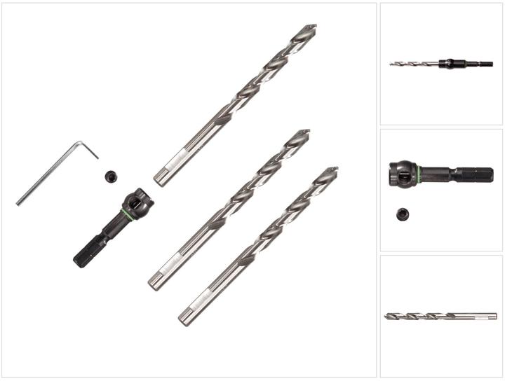 Actual product image Festool Twist Drill HSS D 6/57 CE/M Set (6 mm)