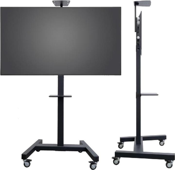 OMB TV Ständer BigFix Trolley, -90", Metall, max 80kg (80 kg)