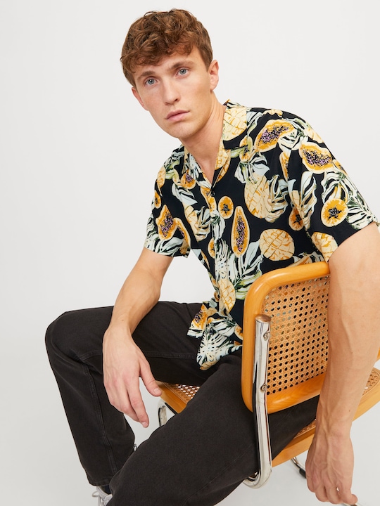 Produktbild Jack & Jones Relaxed Fit Hemd Hemd (S)