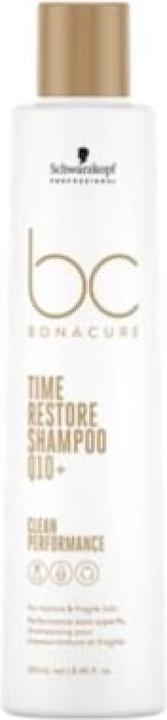 Produktbild Schwarzkopf Kräftigendes Shampoo Bonacure Time Restore (200 ml) (200 ml, Flüssiges Shampoo)