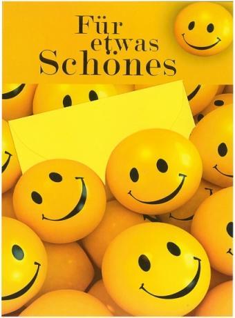 ABC Card money bill card smiley, double card with (1 pcs.)