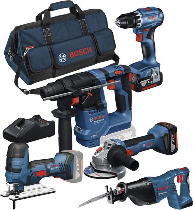 Immagine prodotto Bosch Professional 5 Tool Kit