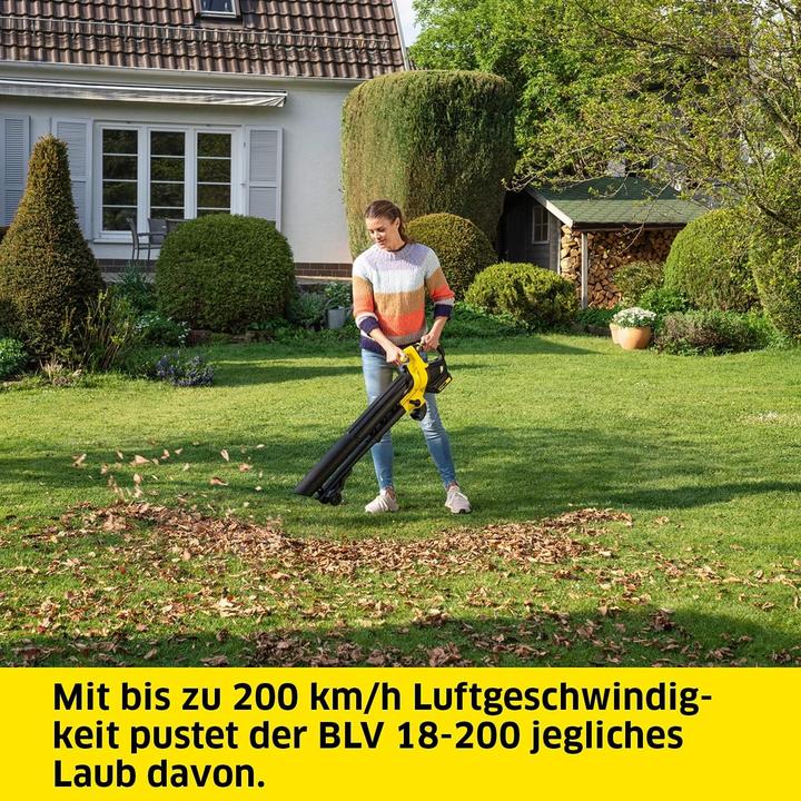 Produktbild Kärcher BLV 18-200 Battery (Akkubetrieb, Laubsauger, Laubbläser, Laubsauger-& bläser)