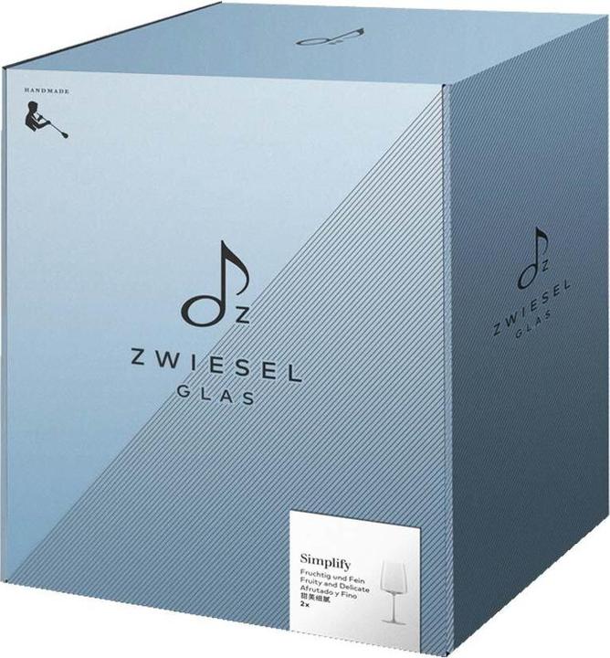 Produktbild Zwiesel Weinglas Simplify 1 (55.50 cl, 2 Gläser, Weissweingläser)