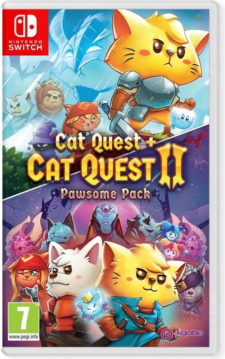 Produktbild Pqube Cat Quest + Cat Quest 2 - Pawsome Pack (Switch, Multilingual)