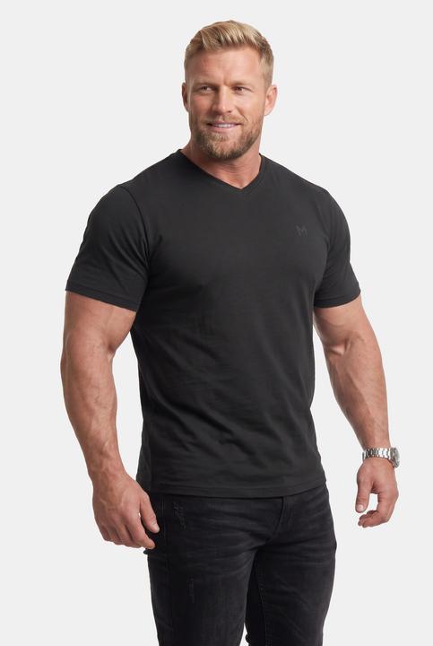 Actual product image Men+ T-Shirt, Basic, Halbarm, V-Ausschnitt (XL)