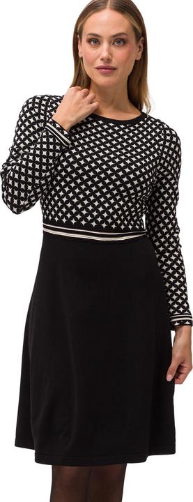 Produktbild Zero Strickkleid grafisches Muster (36)