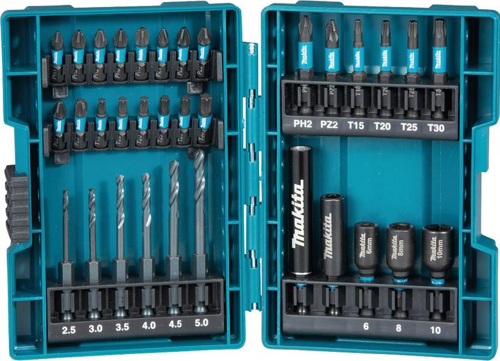 Actual product image Makita Drill bit set (3, 5, 4, 3,5, 2,5, 4,5)