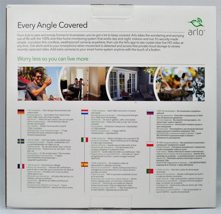 Produktbild Arlo VMS3430 4er-Set (1280 x 720 Pixels)