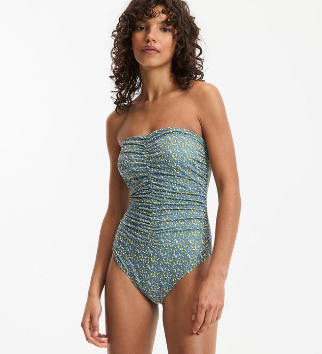 Produktbild La Redoute Collections Einteiliger Badeanzug mit Blumenmuster (34)
