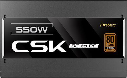 Actual product image Antec 550W CSK550DC EC 80+ BRONZE ATX (550 W)