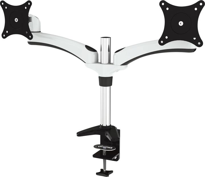 Produktbild Jenimage ME220TK-Desk Mount 2 Monitors Tilt -90 to +45 degrees Rotation 180 degrees Swivel 360 degre (Tisch)