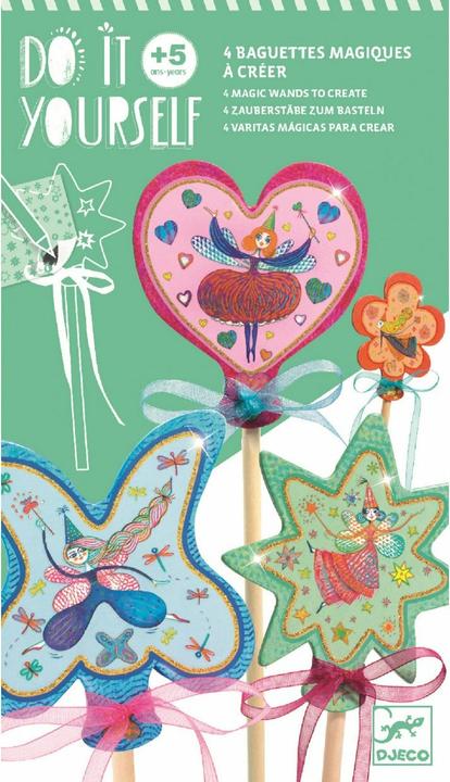 Actual product image Djeco DIY - Magic wands fairies