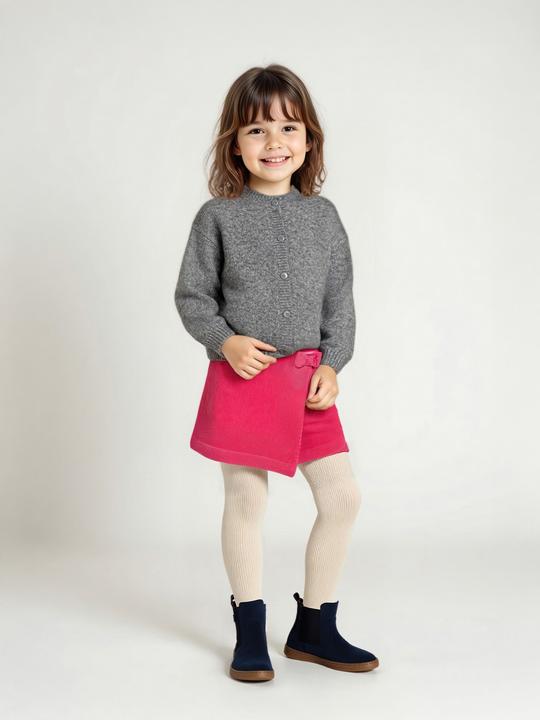 Actual product image Vertbaudet Flauschige Mädchen Strickjacke (92)