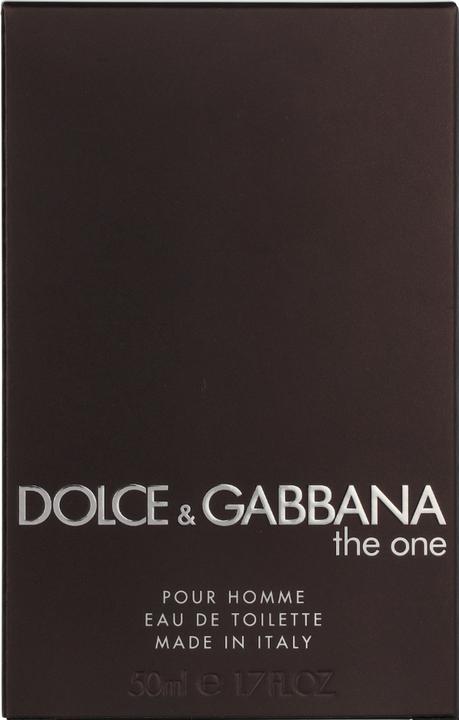 Actual product image Dolce & Gabbana The One for Men (Eau de toilette, 50 ml)