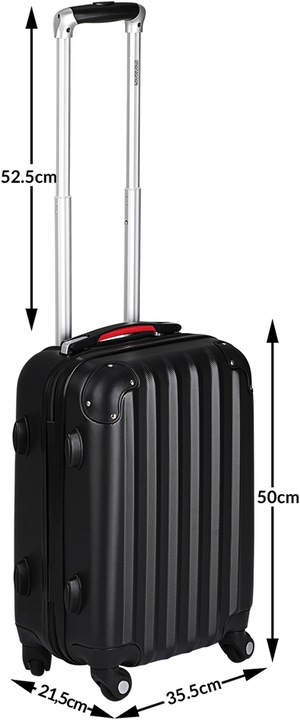Immagine prodotto Monzana Valigia rigida (34 l, Bagaglio a mano (fino a 50 litri))