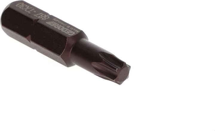 Actual product image Gedore 887 TX T30 Screwdriver Bit 5/16" Inner TX T30 (5/16")