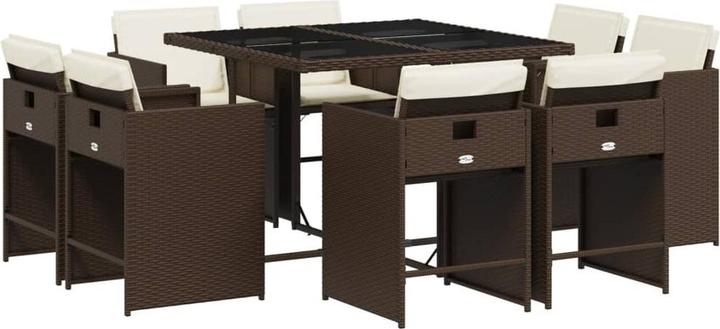 Produktbild vidaXL Garten Essgruppe