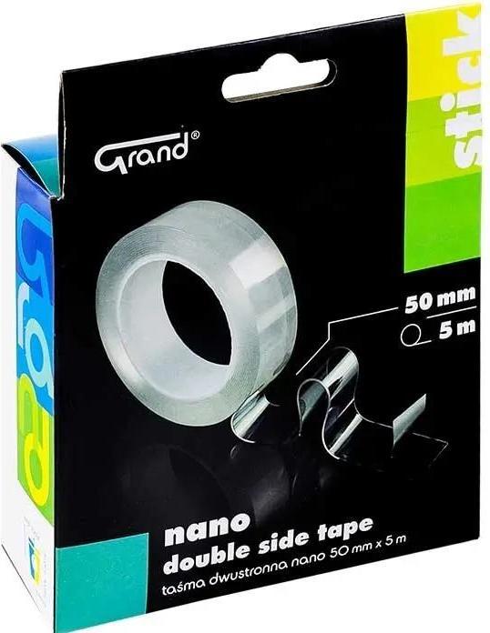 Actual product image GrandHall Doppelseitiges Klebeband Nano 50mmx5m GRAND (50 mm)
