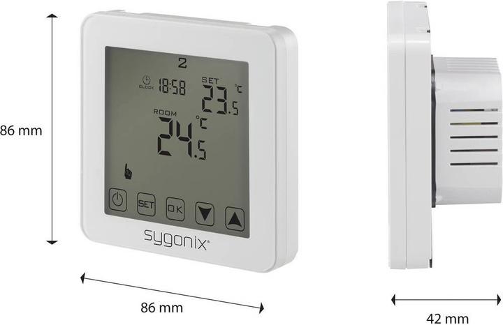 Produktbild Sygonix Raumthermostat Touch 2