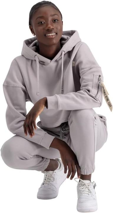 Produktbild Alpha Industries Felpa con Cappuccio Corta Organics (S)