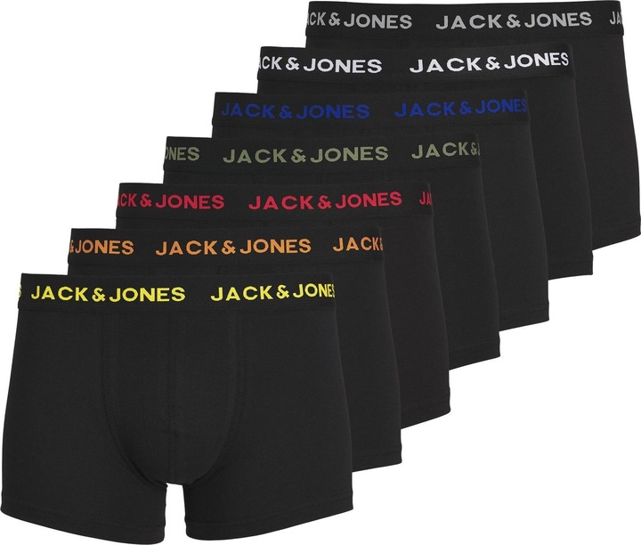 Immagine prodotto Jack & Jones Di base (M, Confezione da 7)