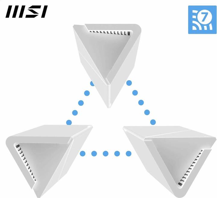 Image du produit MSI Roamii Be Lite Wifi 7 Mesh System 2 Pack