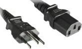 Image du produit MicroConnect Cordon d'alimentation Brésil vers C13 1.8m (2.10 m)