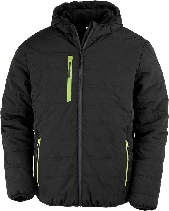 black/lime