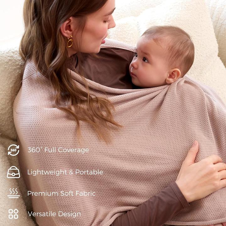 Actual product image Momcozy Stilltuch für diskretes Stillen Braun