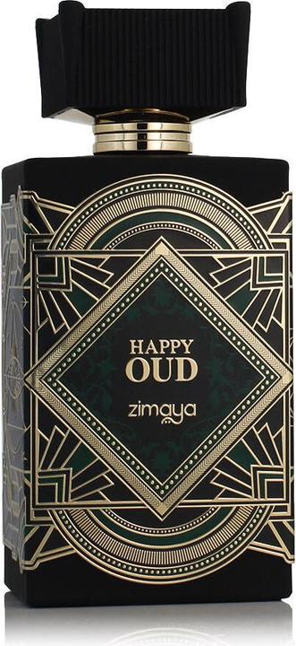 Actual product image Zimaya Happy Oud Extrait de Parfum Spray Unisex 3.4oz 100ml Brand New Item! (Extrait De Parfum, 100 ml)